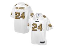 Nike Men NFL Buffalo Bills #24 Stephon Gilmore White Game Jersey