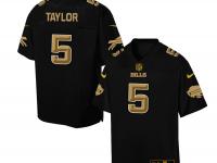 Nike Men NFL Buffalo Bills #5 Tyrod Taylor Black Game Jersey