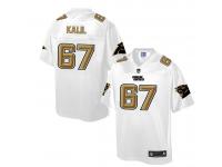 Nike Men NFL Carolina Panthers #67 Ryan Kalil White Game Jersey