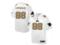 Nike Men NFL Carolina Panthers #98 Star Lotulelei White Game Jersey