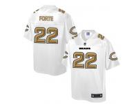 Nike Men NFL Chicago Bears #22 Matt Forte White Game Jersey