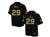 Nike Men NFL Cincinnati Bengals #29 Leon Hall Black Game Jersey