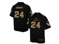 Nike Men NFL Houston Texans #24 Johnathan Joseph Game Black Jersey