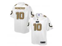 Nike Men NFL Indianapolis Colts #10 Donte Moncrief White Game Jersey