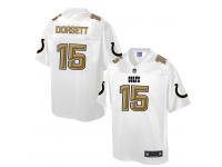 Nike Men NFL Indianapolis Colts #15 Phillip Dorsett White Game Jersey