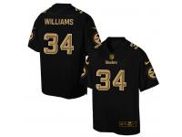Nike Men NFL Pittsburgh Steelers #34 DeAngelo Williams Black Game Jersey