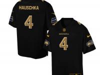 Nike Men NFL Seattle Seahawks #4 Steven Hauschka Black Game Jersey