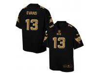 Nike Men NFL Tampa Bay Buccaneers #13 Mike Evans Black Game Jersey