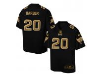 Nike Men NFL Tampa Bay Buccaneers #20 Ronde Barber Black Game Jersey