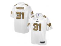 Nike Men NFL Tampa Bay Buccaneers #31 Major Wright White Game Jersey