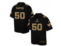 Nike Men NFL Tampa Bay Buccaneers #50 Bruce Carter Black Game Jersey