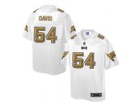 Nike Men NFL Tampa Bay Buccaneers #54 Lavonte David White Game Jersey