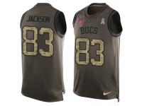 Nike Men NFL Tampa Bay Buccaneers #83 Vincent Jackson Olive Salute To Service Tank Top
