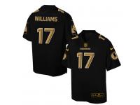 Nike Men NFL Washington Redskins #17 Doug Williams Black Game Jersey