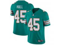 Nike Mike Hull Limited Aqua Green Alternate Men's Jersey - NFL Miami Dolphins #45 Vapor Untouchable