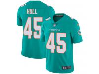 Nike Mike Hull Limited Aqua Green Home Men's Jersey - NFL Miami Dolphins #45 Vapor Untouchable