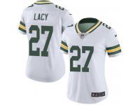Nike Packers #27 Eddie Lacy White Women Stitched NFL Limited Rush Jersey