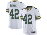 Nike Packers #42 Morgan Burnett White Men Stitched NFL Limited Rush Jersey