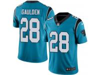 Nike Rashaan Gaulden Limited Blue Alternate Men's Jersey - NFL Carolina Panthers #28 Vapor Untouchable