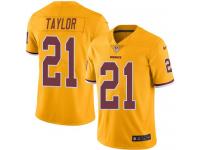 Nike Redskins #21 Sean Taylor Gold Men Stitched NFL Limited Rush Jersey