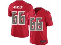 Nike Ryan Jensen Limited Red Men's Jersey - NFL Tampa Bay Buccaneers #66 Rush Vapor Untouchable