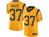 Nike Sam Shields Limited Gold Men's Jersey - NFL Los Angeles Rams #37 Rush Vapor Untouchable