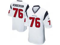 Nike Seantrel Henderson Houston Texans Men's Game White Jersey
