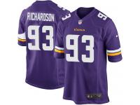 Nike Sheldon Richardson Game Purple Home Men's Jersey - NFL Minnesota Vikings #93