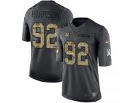 Nike Steelers #92 James Harrison Black Men Stitched NFL Limited 2016 Salute to Service Jersey