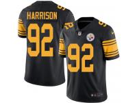 Nike Steelers #92 James Harrison Black Men Stitched NFL Limited Rush Jersey