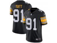 Nike Stephon Tuitt Limited Black Alternate Men's Jersey - NFL Pittsburgh Steelers #91 Vapor Untouchable