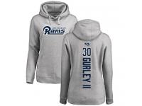 Nike Todd Gurley Ash Backer Women's - NFL Los Angeles Rams #30 Pullover Hoodie