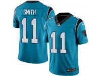 Nike Torrey Smith Limited Blue Men's Jersey - NFL Carolina Panthers #11 Rush Vapor Untouchable
