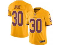 Nike Troy Apke Limited Gold Men's Jersey - NFL Washington Redskins #30 Rush Vapor Untouchable