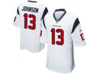Nike Tyron Johnson Houston Texans Men's Game White Jersey