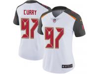 Nike Vinny Curry Limited White Road Women's Jersey - NFL Tampa Bay Buccaneers #97 Vapor Untouchable