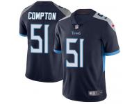 Nike Will Compton Limited Navy Blue Home Men's Jersey - NFL Tennessee Titans #51 Vapor Untouchable