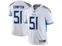 Nike Will Compton Limited White Road Men's Jersey - NFL Tennessee Titans #51 Vapor Untouchable