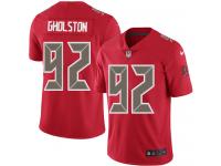 Nike William Gholston Limited Red Men's Jersey - NFL Tampa Bay Buccaneers #92 Rush Vapor Untouchable
