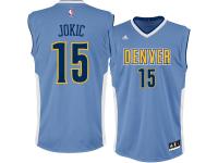 Nikola Jokic Denver Nuggets adidas Replica Jersey - Light Blue