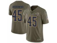 Ogbonnia Okoronkwo Men's Los Angeles Rams Nike 2017 Salute to Service Jersey - Limited Green