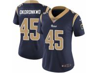 Ogbonnia Okoronkwo Women's Los Angeles Rams Nike Team Color Vapor Untouchable Jersey - Limited Navy