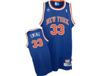 Patrick Ewing New York Knicks adidas Hardwood Classics Soul Swingman Throwback Jersey C Blue