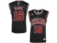 Pau Gasol Chicago Bulls adidas Replica Jersey - Black