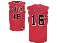 Pau Gasol Chicago Bulls adidas Replica Road Jersey - Red