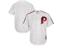 Philadelphia Phillies Majestic Cooperstown Cool Base Team Jersey - White Red