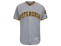 Pittsburgh Pirates Majestic Flexbase Authentic Collection Team Jersey - Gray