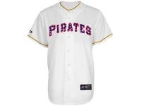 Pittsburgh Pirates Majestic Stars and Stripes Replica Jersey - White