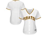 Pittsburgh Pirates Majestic Women's Plus Size Cool Base Team Jersey - White