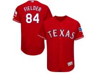 Prince Fielder Texas Rangers Majestic Flexbase Authentic Collection Player Jersey - Scarlet